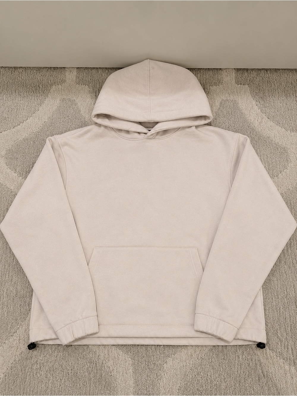 Urban Outfitters Standard Cloth Hooded Pullover Sweatshirt in Light Pink